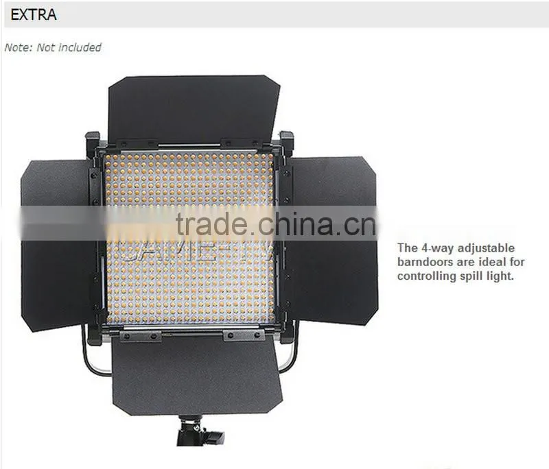 CAME-TV 576D Daylight LED Panel Video Lighting Camera Studio Light