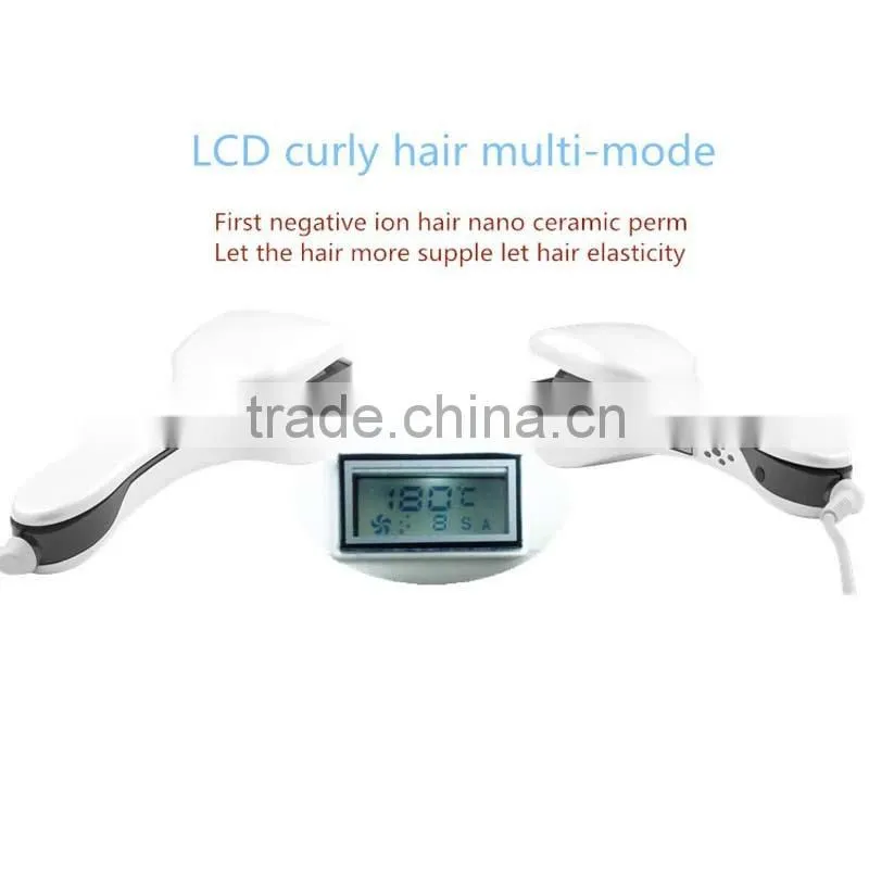 2015 Newest! Negative ion Digital auto hair curl, Magic hair curler, LCD Automatic hair curler, skype/anna294913768
