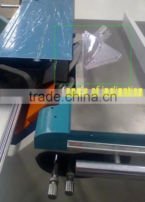 high quality woodwroking sliding table saw machinery with scoring blade