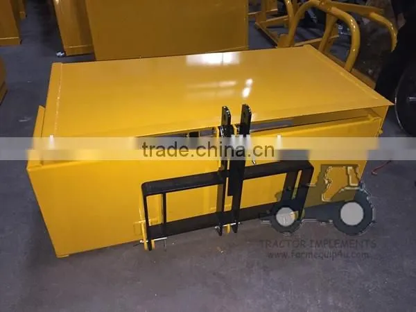 7TTBX - 3 Point Tipping Transport Box Tractor 3point implements with CE