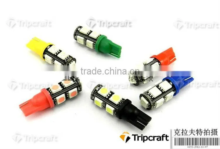T10 194 168 W5W 5050 9 SMD 9 LED High Power LED Lights, Led Signal Bulbs Led License Plate Lamp,led light smd 5050