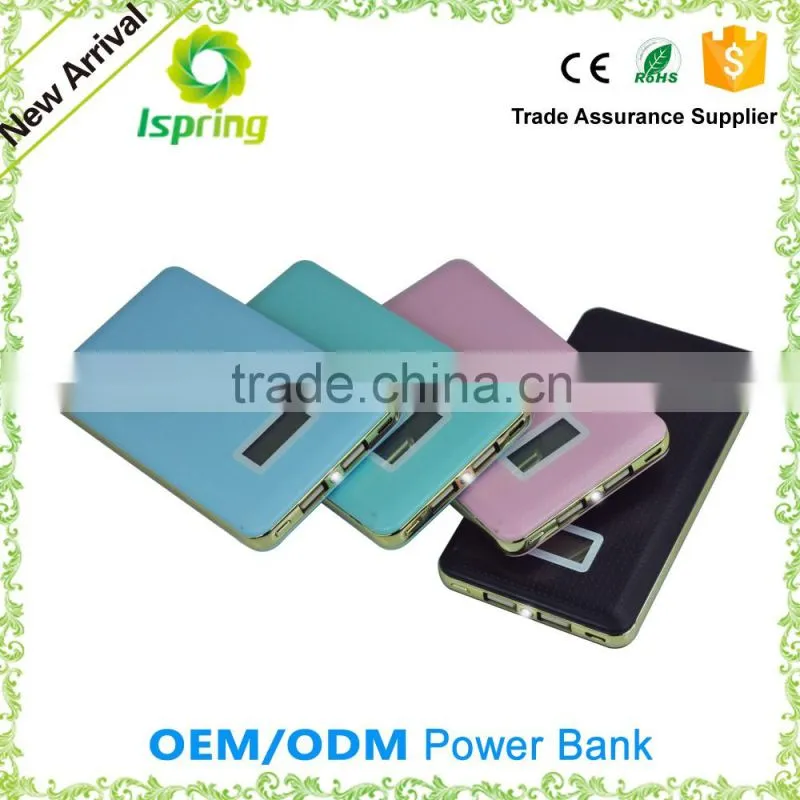 8000mah battery portable power bank for mobile phone