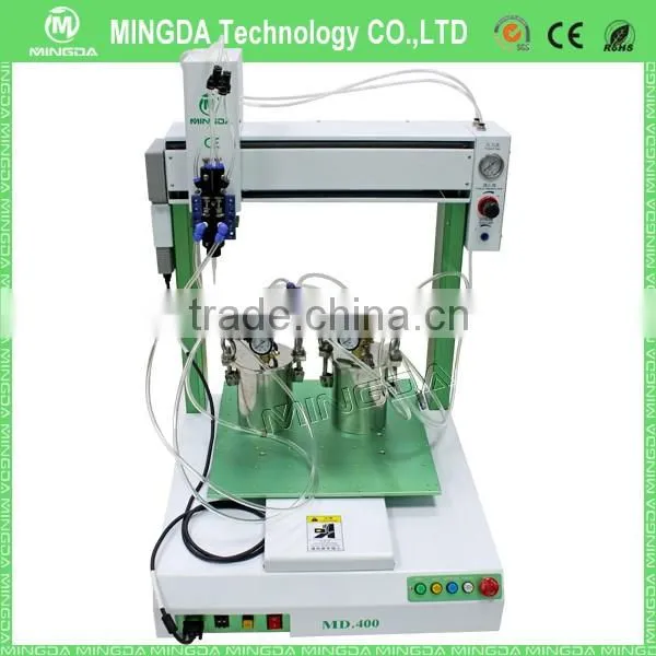Factory Price AB Two Component Glue Automatic Mixing Robot dispenser Machine 400*400*100mm High Precision