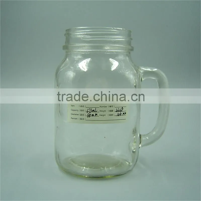 570ml Clear Heritage Beer Glass Cups/ Coffee Cups/ Tea Cups for Pub & Hotel with Metal Caps