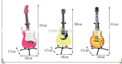 1/6 plastic guitar toy/ realistic guitar display model