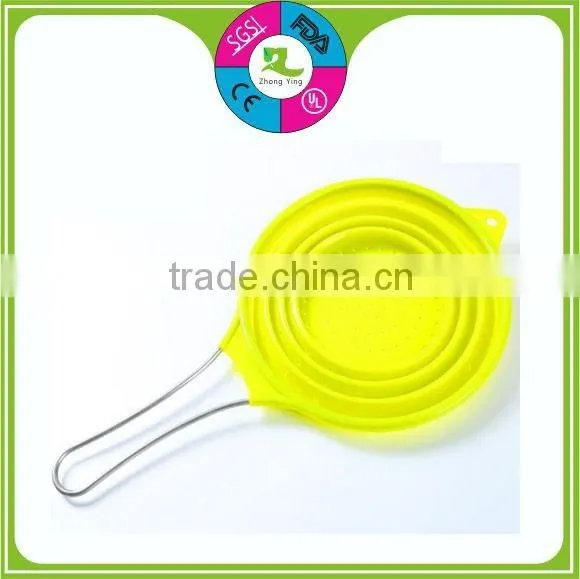 Hot sell christmas gift kitchenware collapsible colander
