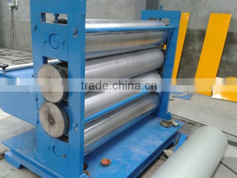 color sheet metal embossing/simple sheet metal embossing machine