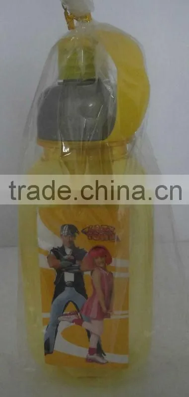 cute double wall plastic travel advertising mug
