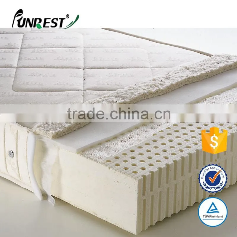 china breathable natural latex mattress topper