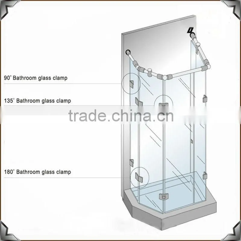 glass door hinge