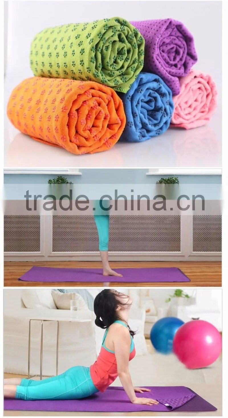 Non-slip Sweat Absorbing Portable Yoga Towel