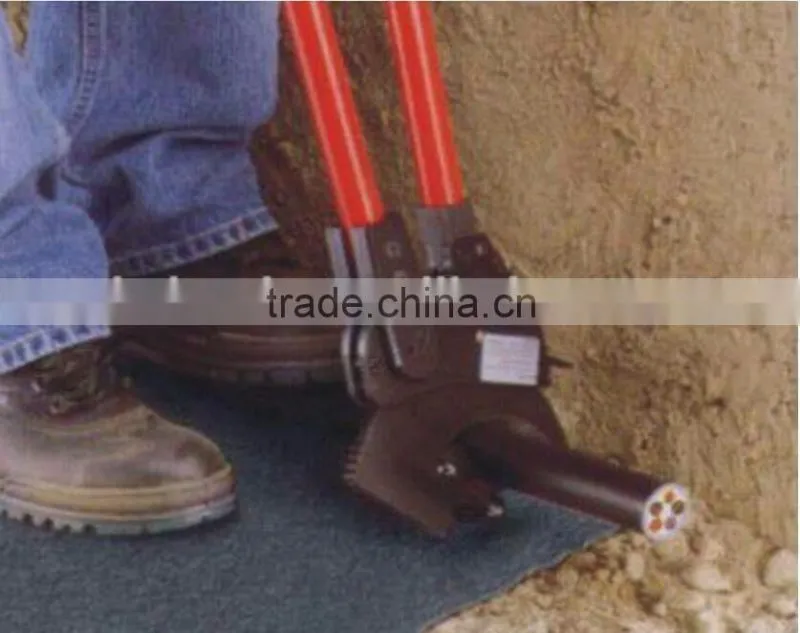 LSDHigh Quality Long handle LK-720 heavy duty Ratchet Cable Cutter for cutting 740mm2 copper pipe