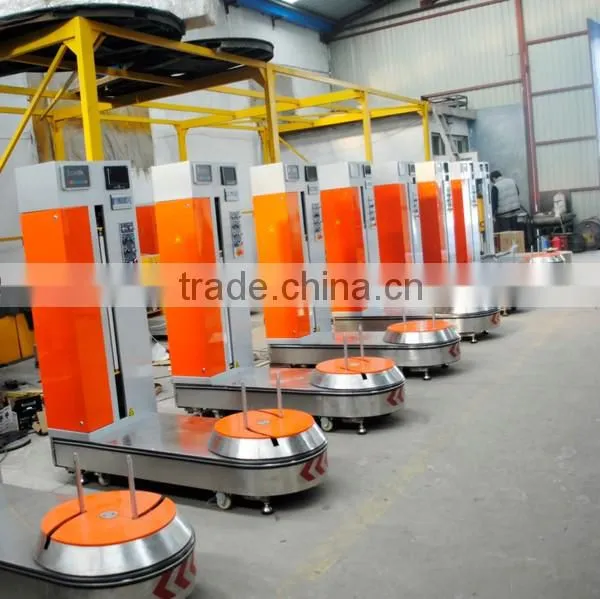 Airport luggage wrapping machine baggage wrapping machinery