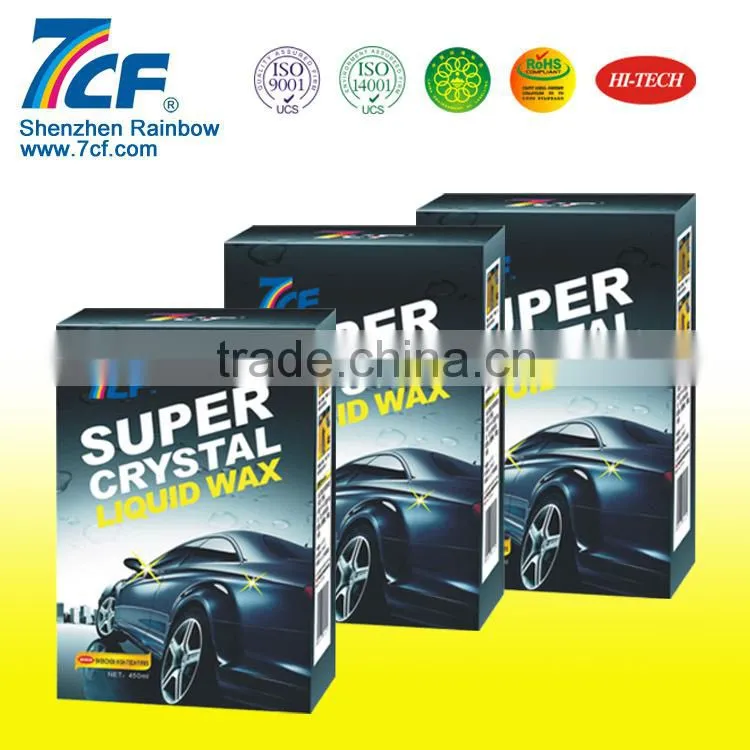 liquid type super crystal car wax