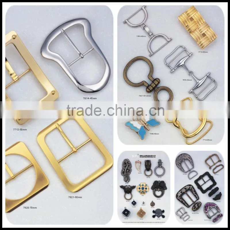 Top quality aluminum alloy metal log custom Belt Buckle