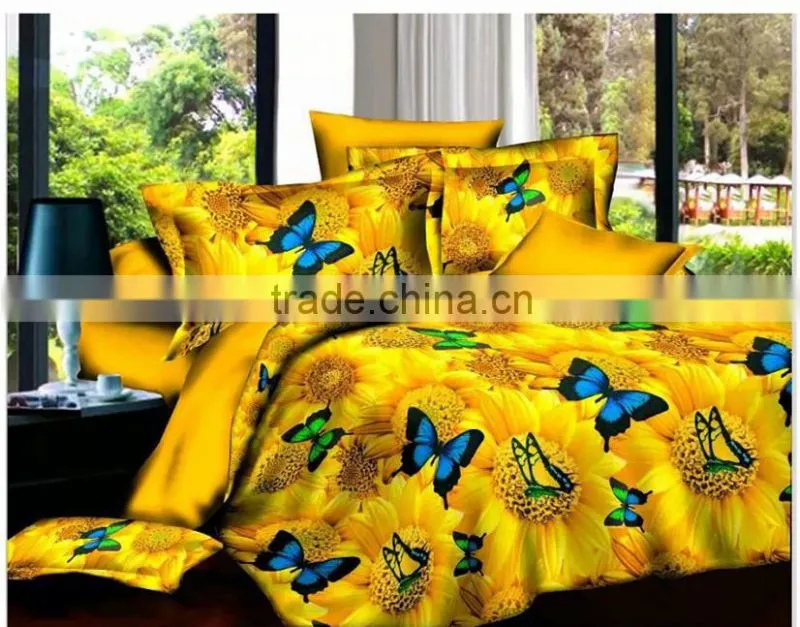 Promotion ! Reactive Printing Bedding Set duvet cover set Bed linen Sheet bedclothes sets