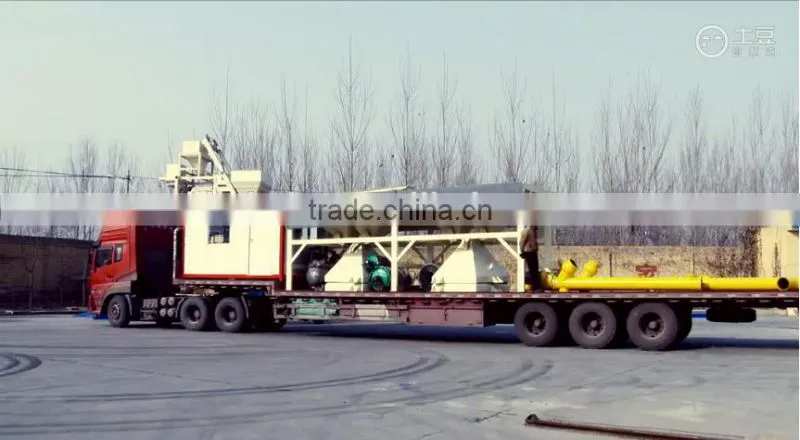 New type high efficiency WCZ 500 stabilized soil mixing station with ISO certification
