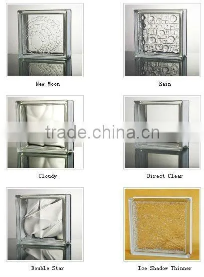 Diamond Clear Glass Block