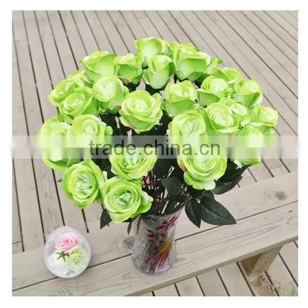 Newest real touch valentine rose flower/decorative rose flower,artificial rose