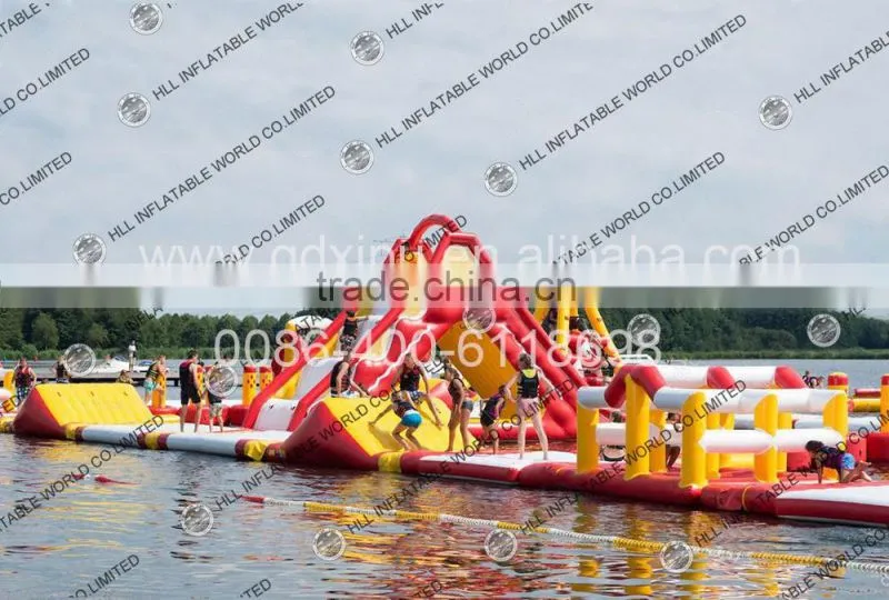 Hot Sell Inflatable Aqua park,water park inflatable whole set