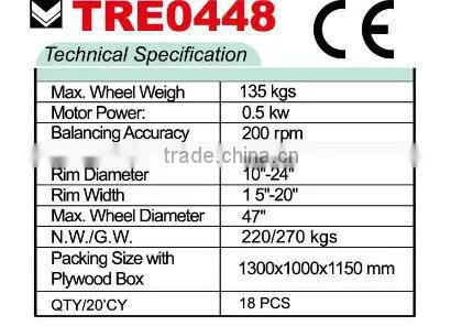 Torin BigRed 135Kgs Truck Wheel Balancer