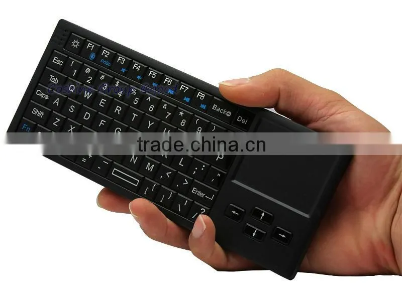 Mini wirelesss keyboard with Multi-touch pad for Android Mini PC iPod/iPhone 4.0 OS/Smart Phone/PC/HTPC/PS3