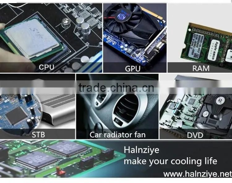 Insulation materials HY880 soft tube 80g thermal paste/grease with high performance for heatsink cpu/led