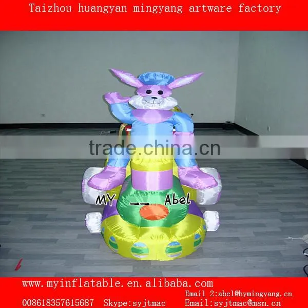 painted eggshell for easter high quality inflatables