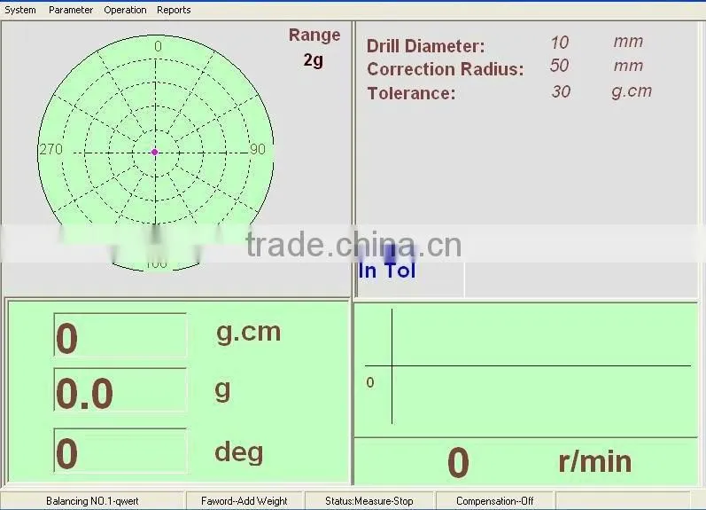 Reliable Performance YLD Series Vertical Flywheel Balancing Machine