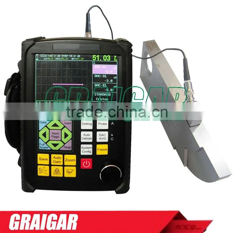 Portable ultrasonic flaw detector GR650 NDT instrument