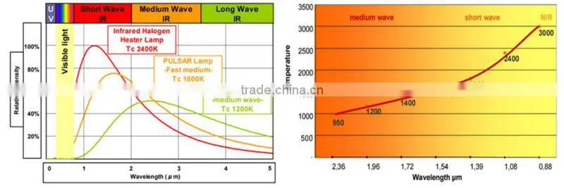 Halogen Infrared Ruby Heat Lamp