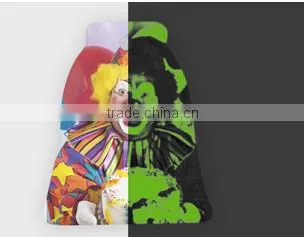 Promotional Blank Sublimation Polymer Windbell Shape Ornament,Plastic Christmas Ornament