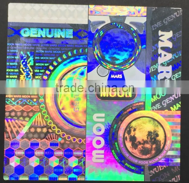 Trade Assurance Cheap custom serial number hologram stickery