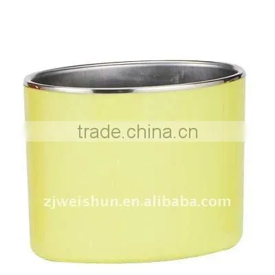 Colorful ice bucket