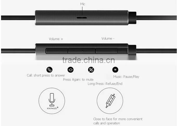 Original XIAOMI Earphone Piston 3 New Version Reddot Award 3.5mm In-ear Stereo Earphone
