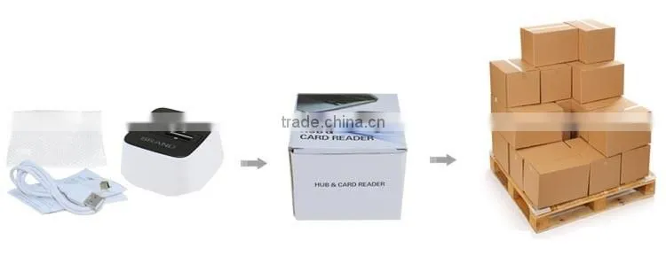 2016 US best selling 3 port HUB Combo USB 2.0 Card reader USB 2.0