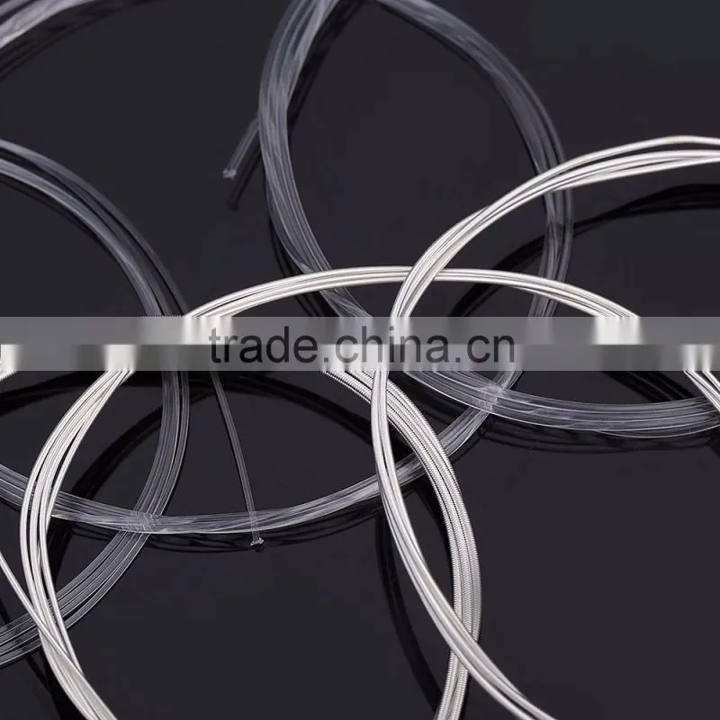 Guitar Strings Nylon Silver Plating Set Super Light for Classic Acoustic Guitar 6pcs/set