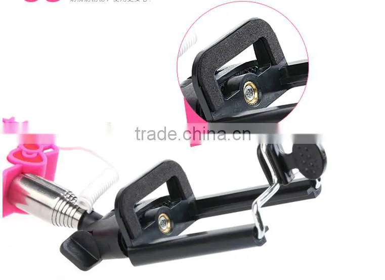 Selfie Stick With Bluetooth Shutter Button