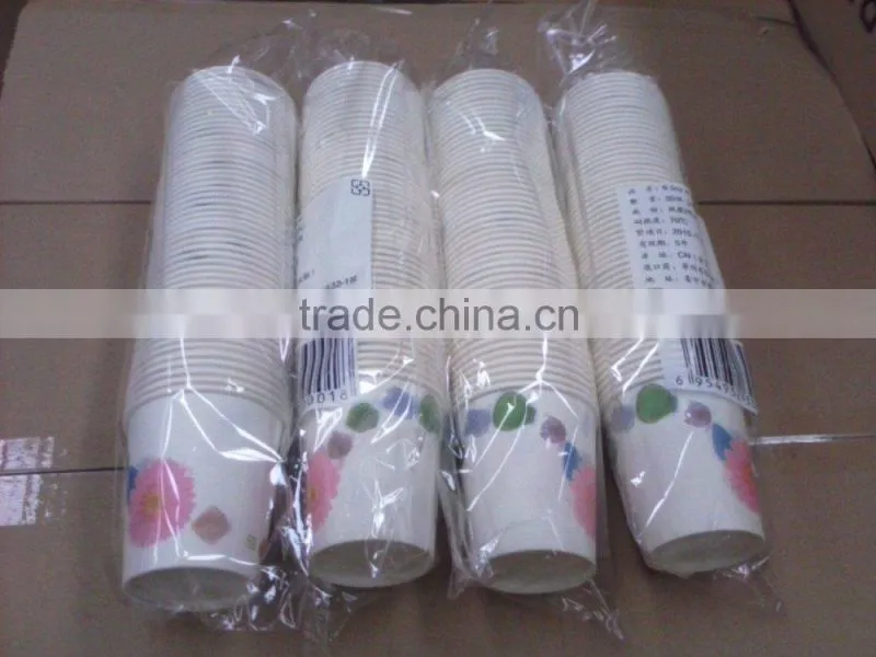 flexo printing custom logo printed disposable cheap paper cups