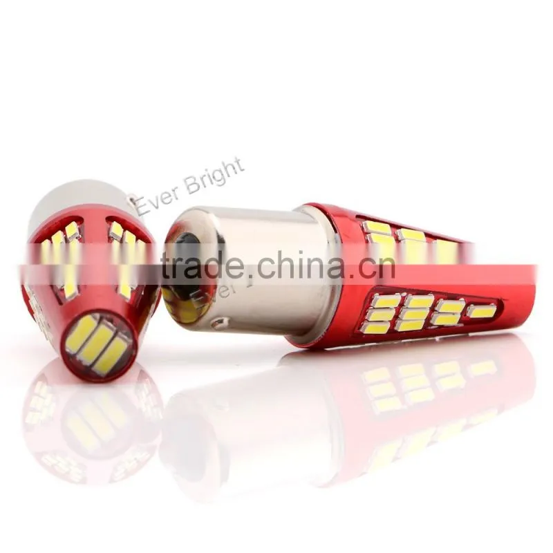 BA15S P21W 1156 LED 4014 48SMD lens Car Auto Tail Side Indicator Light Lamp Reverse Brake Light Bulb12V DC, auto led light
