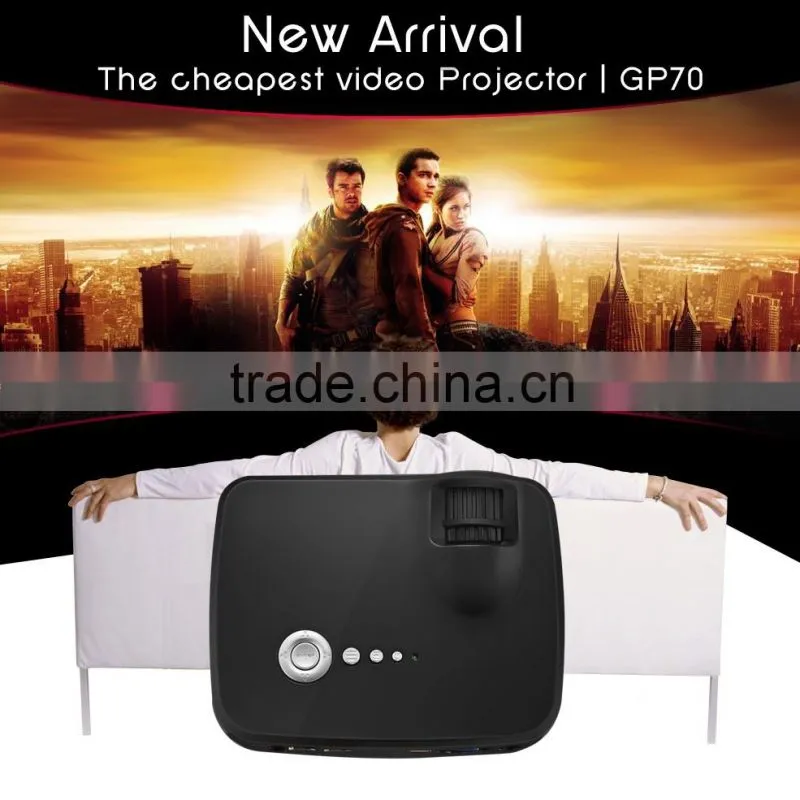 800 Lumens Support 1080 MINI Projector for Home Theater Projector GP70