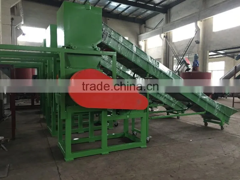 plastic PET bottle washing drying machine