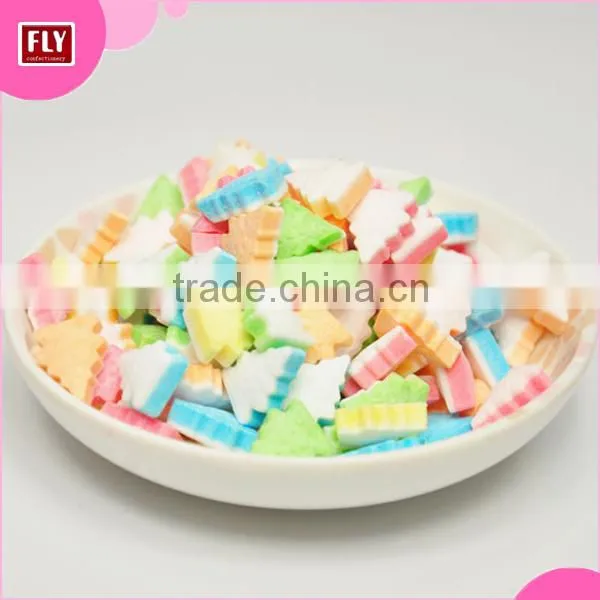 Gourmet Food Crispy Christmas Trees Shape Tablet Press Sugar Free Candy