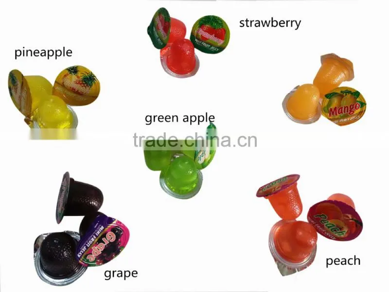Unit x16G Halal snack syrup mini assorted fruit jelly