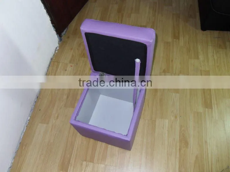 fashionable storage square chair
