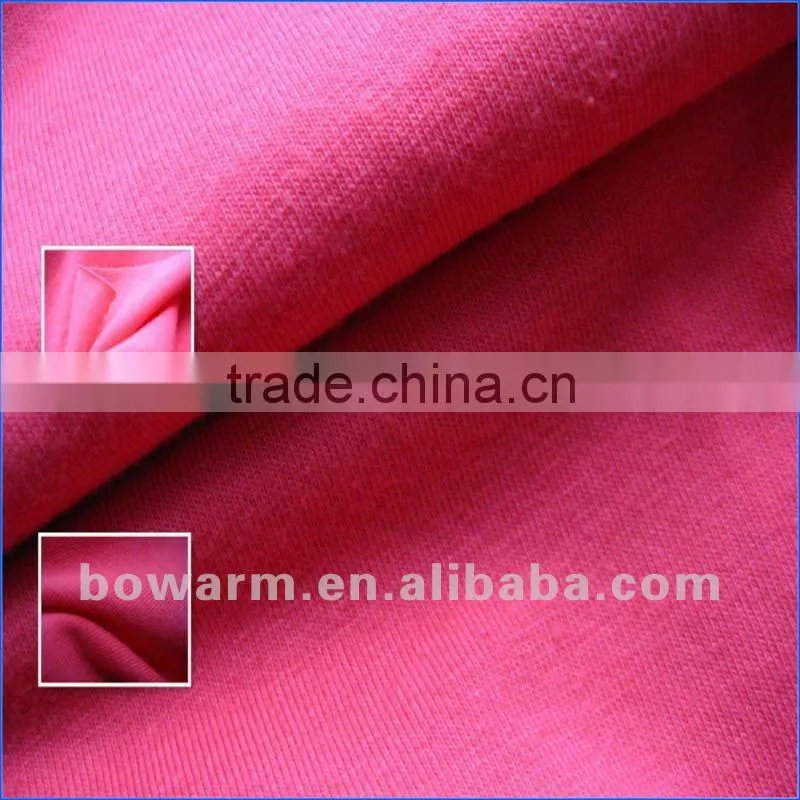 100% combed cotton single jersey knitting fabric