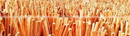 WOOD STICKS FOR BROOM AND DUSTPANS BEST QUALITY