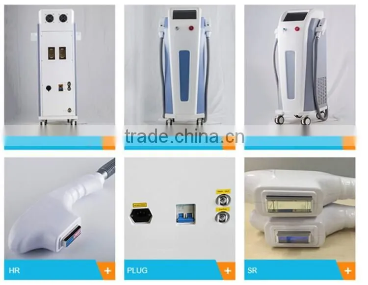 2016 Elight SHR IPL RF hair removal &skin rejuveantion skin care machine RF Laser IPL Machine/ IPL Hair Removal