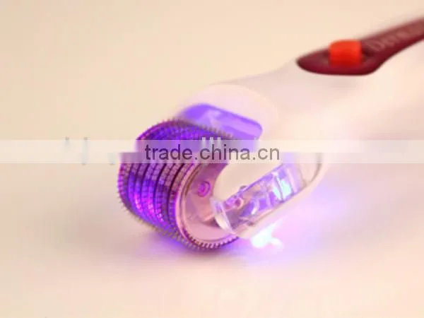 high quality derma roller vibrator,changeable heads derma roller,540 derma rollers