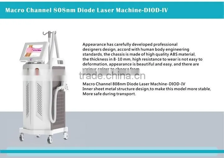China factory 808nm diode laser permanent hair removal skin care machine for sale---DIDO-IV